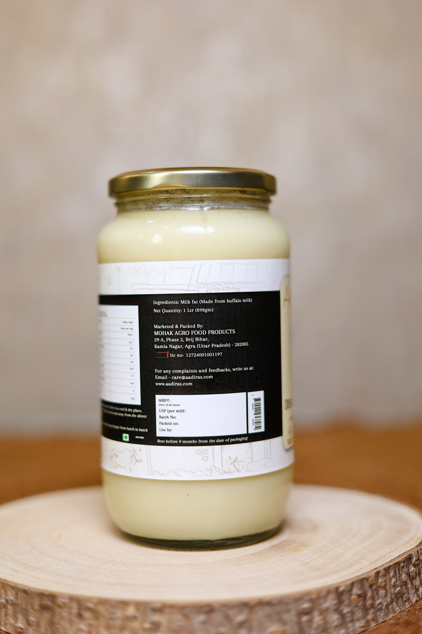 Desi Buffalo Ghee - 1L