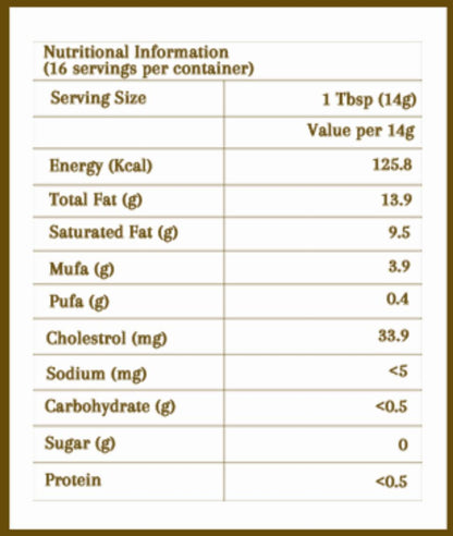 Desi Cow Ghee - 250ML