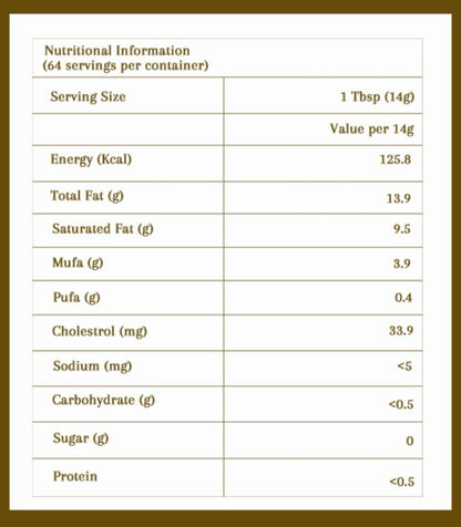 Desi Cow Ghee - 1L